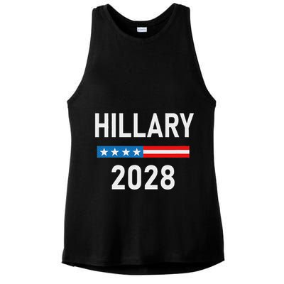 Hillary Clinton For President Hillary Clinton 2028 Ladies PosiCharge Tri-Blend Wicking Tank
