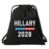 Hillary Clinton For President Hillary Clinton 2028 Drawstring Bag