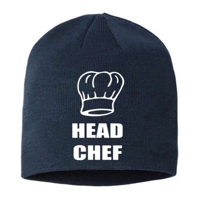 Head Chef Father Mother Son Daughter Family Matching Sustainable Beanie