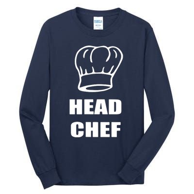 Head Chef Father Mother Son Daughter Family Matching Tall Long Sleeve T-Shirt