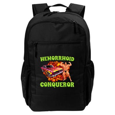 Hemorrhoid Conqueror Funny Meme Dank Weird Joke Women Backpack