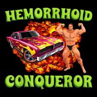 Hemorrhoid Conqueror Funny Meme Dank Weird Joke Women 16 in Basic Backpack