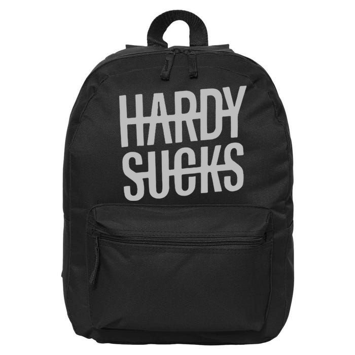 Hardysucks Country Funny Bad Boy Wetzel 16 in Basic Backpack