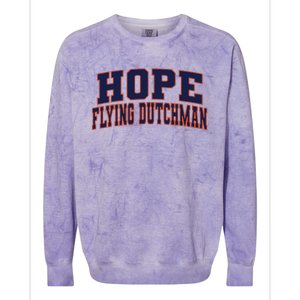 Hope College Flying Dutchman Colorblast Crewneck Sweatshirt