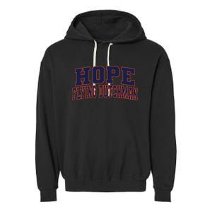 Hope College Flying Dutchman Garment-Dyed Fleece Hoodie