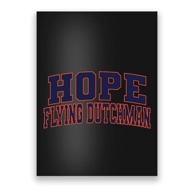 Hope College Flying Dutchman Poster