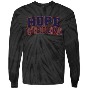 Hope College Flying Dutchman Tie-Dye Long Sleeve Shirt