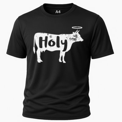 Holy Cow Funny Dairy Farmer Midwest Pride Performance Shirt