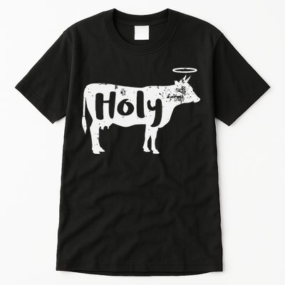 Holy Cow Funny Dairy Farmer Midwest Pride Tall T-Shirt