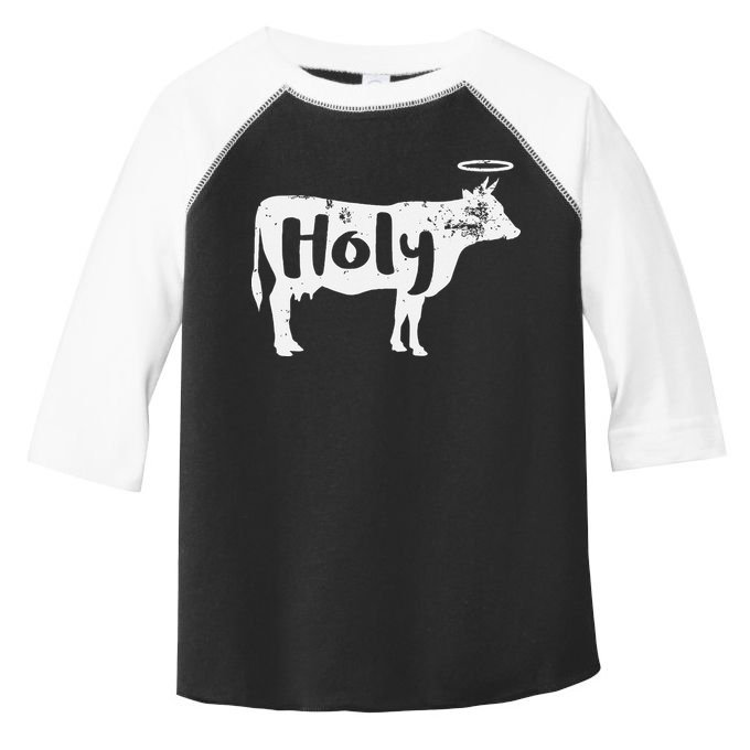 Holy Cow Funny Dairy Farmer Midwest Pride Toddler Fine Jersey T-Shirt