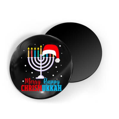 Hanukkah Christmas Funny Merry Happy Chrismukkah Jewish Magnet