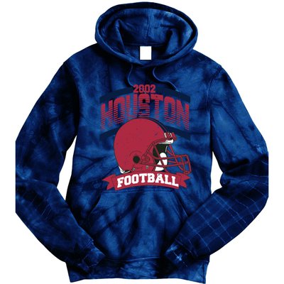 Houston Cougar Football Team Supporter Tie Dye Hoodie