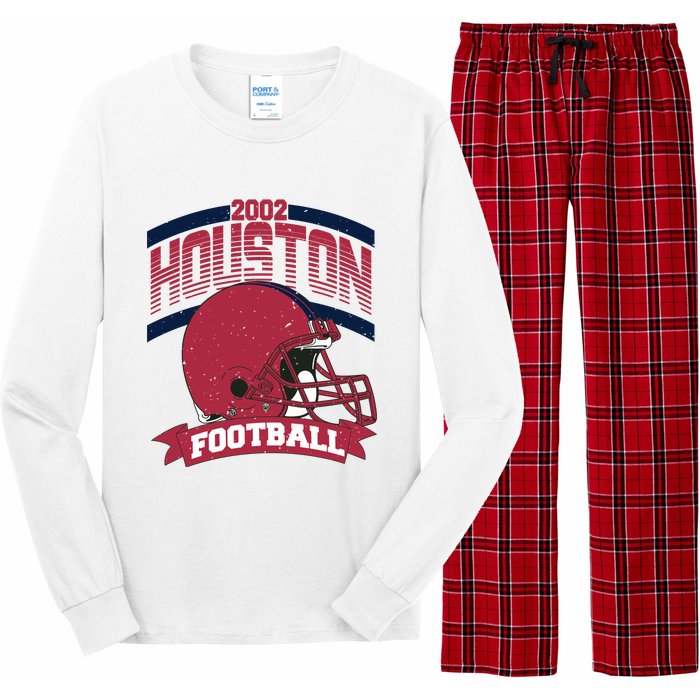 Houston Cougar Football Team Supporter Long Sleeve Pajama Set