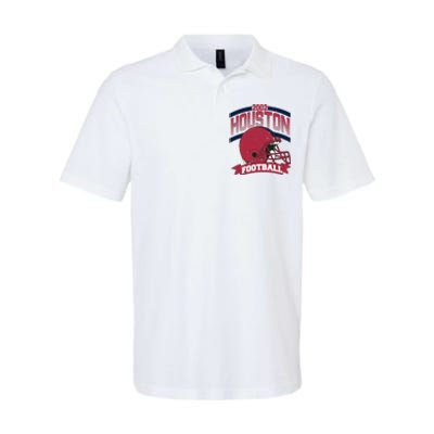 Houston Cougar Football Team Supporter Softstyle Adult Sport Polo