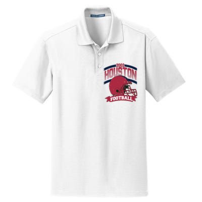 Houston Cougar Football Team Supporter Dry Zone Grid Polo