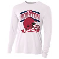 Houston Cougar Football Team Supporter Cooling Performance Long Sleeve Crew