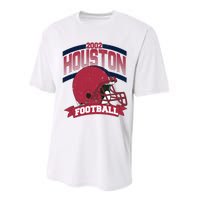 Houston Cougar Football Team Supporter Performance Sprint T-Shirt