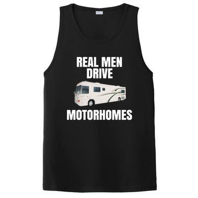 Happy Camper Funny Rver Rving Real Drive Motorhomes Gift Great Gift PosiCharge Competitor Tank