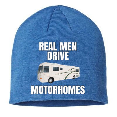 Happy Camper Funny Rver Rving Real Drive Motorhomes Gift Great Gift Sustainable Beanie