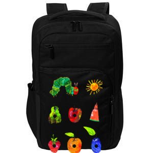 Hungry Caterpillar Funny Book Lover Impact Tech Backpack