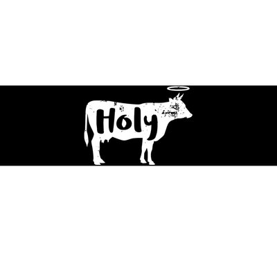 Holy Cow Funny Dairy Farmer Midwest Pride Bumper Sticker