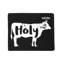 Holy Cow Funny Dairy Farmer Midwest Pride Mousepad