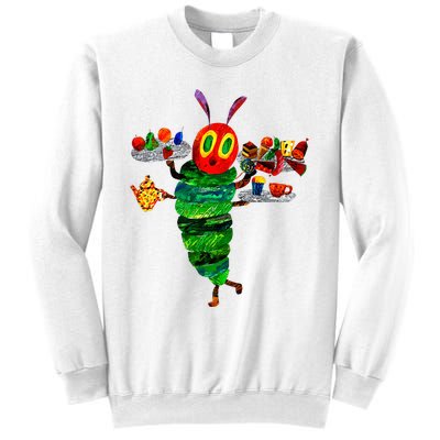 Hungry Caterpillar Funny Reading Book Sweatshirt