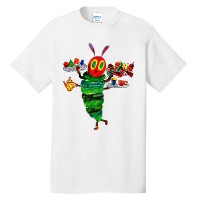 Hungry Caterpillar Funny Reading Book Tall T-Shirt