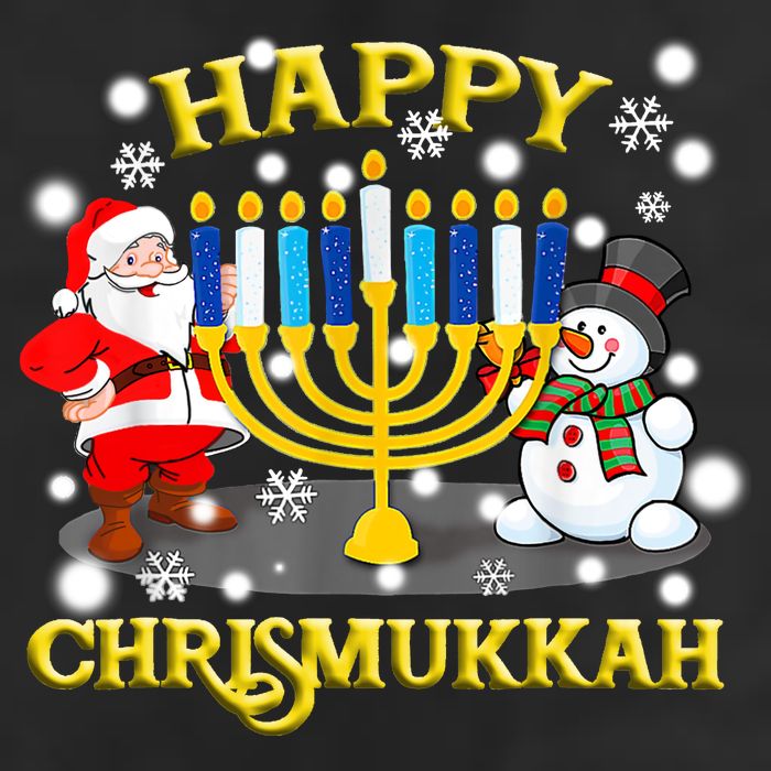 Happy Chrismukkah Funny Hanukkah Christmas Jewish Holiday Adult Drive Performance Visor