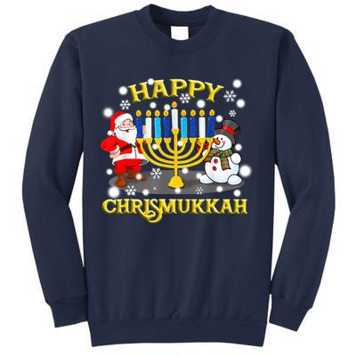 Happy Chrismukkah Funny Hanukkah Christmas Jewish Holiday Sweatshirt