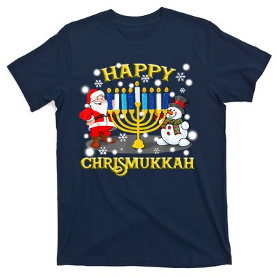 Happy Chrismukkah Funny Hanukkah Christmas Jewish Holiday T-Shirt