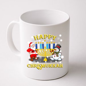 Happy Chrismukkah Funny Hanukkah Christmas Jewish Holiday Coffee Mug