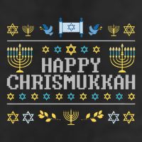 Happy Chrismukkah Funny Hanukkah Christmas Jewish Xmas 11oz C Handle Ceramic Mug