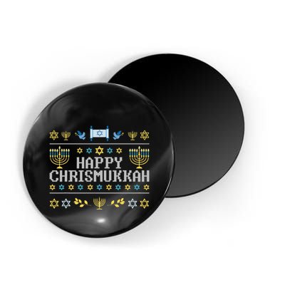 Happy Chrismukkah Funny Hanukkah Christmas Jewish Xmas Magnet