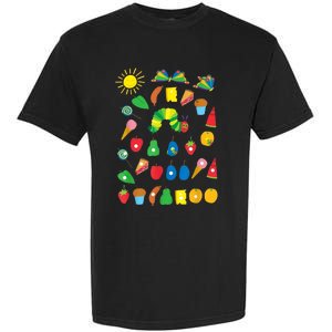 Hungry Caterpillar Fruits Cute Caterpillar Garment-Dyed Heavyweight T-Shirt