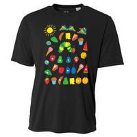 Hungry Caterpillar Fruits Cute Caterpillar Cooling Performance Crew T-Shirt