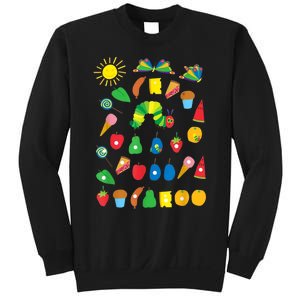 Hungry Caterpillar Fruits Cute Caterpillar Sweatshirt