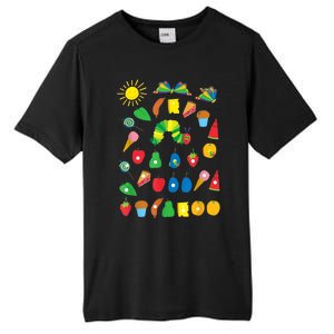 Hungry Caterpillar Fruits Cute Caterpillar Tall Fusion ChromaSoft Performance T-Shirt