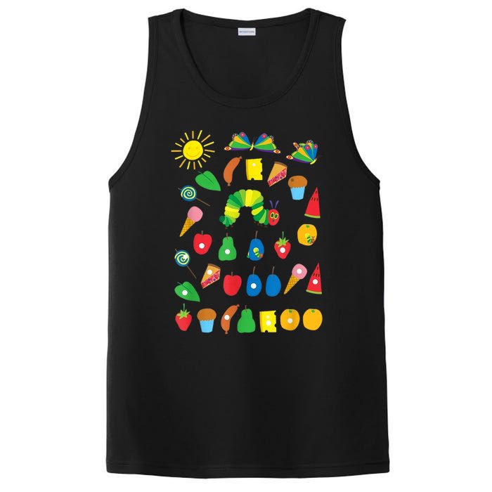 Hungry Caterpillar Fruits Cute Caterpillar PosiCharge Competitor Tank