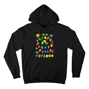 Hungry Caterpillar Fruits Cute Caterpillar Tall Hoodie