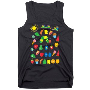 Hungry Caterpillar Fruits Cute Caterpillar Tank Top