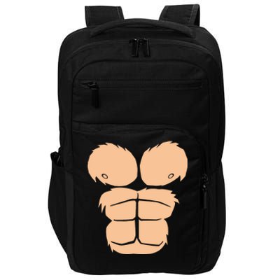 Halloween Costume Funny Monkey Gorilla Chest Suit Halloween Impact Tech Backpack