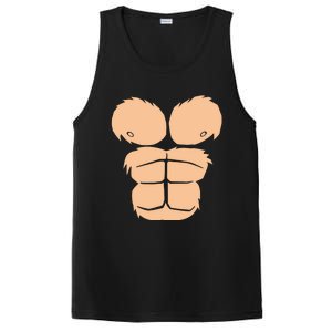 Halloween Costume Funny Monkey Gorilla Chest Suit Halloween PosiCharge Competitor Tank