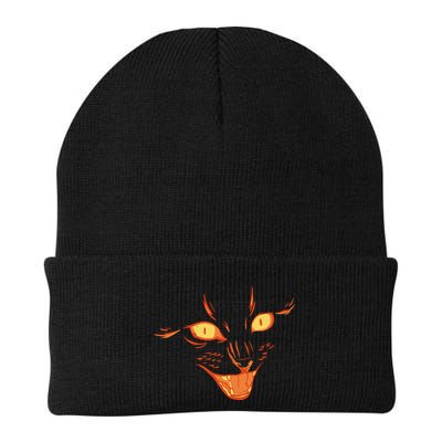 Halloween Cat Face Beanie