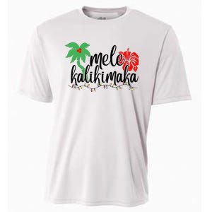 Hawaiian Christmas Family Mele Kalikimaka Cooling Performance Crew T-Shirt