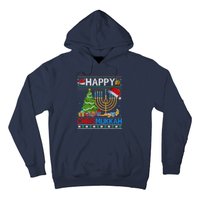 Happy Chrismukkah Funny Jewish Christmas Hanukkah Chanukah Hoodie