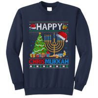 Happy Chrismukkah Funny Jewish Christmas Hanukkah Chanukah Sweatshirt