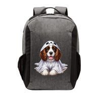 Halloween Costume Funny Ghost Dog English Springer Spaniel Vector Backpack