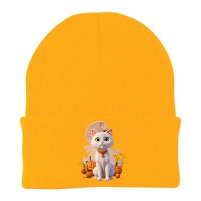 Halloween Cats Funny Cat Halloween Knit Cap Winter Beanie