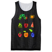 Hungry Caterpillar Funny Book Lover Vintage Mesh Reversible Basketball Jersey Tank